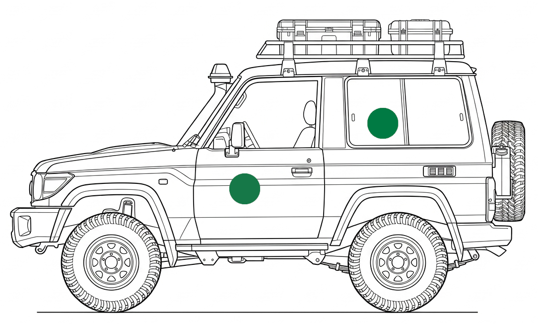 car left